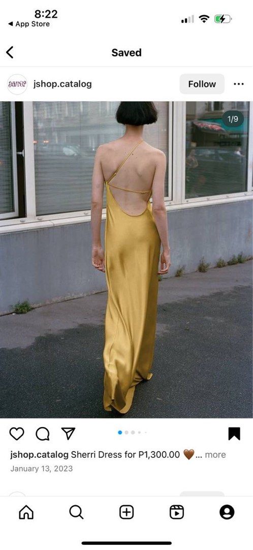 Long Dress (Category: Evening dresses & gowns) located in Quezon City. Submitted by teeeee_ (Listing ID 1348108479, Image 2). Description: Never worn! Ordered from IG .