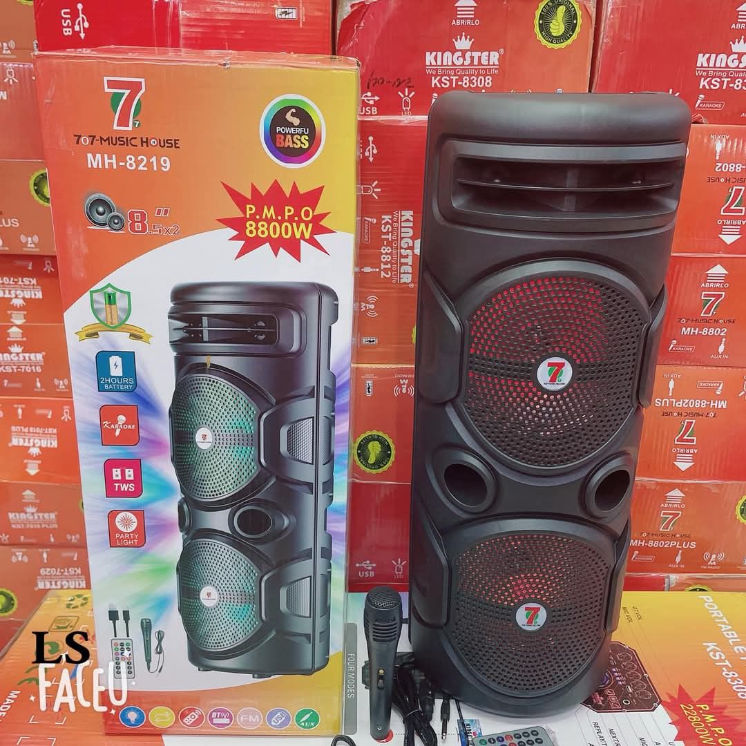 MH-8219 Bluetooth Speaker with FREE MICROPHONE (Category: Soundbars, Speakers & Amplifiers) located in Caloocan City. Submitted by onlineshoppersph (Listing ID 1348207495, Image 3). Description: DISCOUNT FOR BULK/WHOLESALE ORDERS‼️ ✅100% Brand New ✅Good Quality Cash On Deliver - Metro Manila - Delivery Fee/Handling Fee shouldered by BUYERS - DF/HF depends on BUYERS Location ~~~~~~~~~~~~~~~~~~~~~~~~~~~~~~~~~~~~~~~ ➡️P/up Location: 11/88mall Reina 