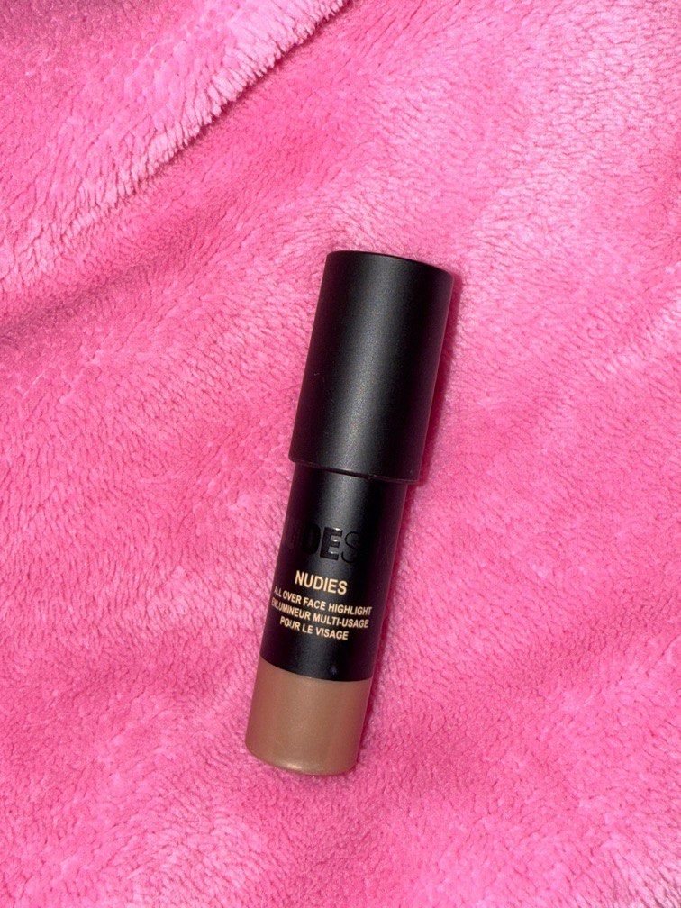 Nudestix Multiuse Highlighter (Bubbly Bebe) (Category: Makeup) located in Manila. Submitted by eancc (Listing ID 1348167022, Image 1). Description: Swatched only, goes a long way, really nice formula RFS: Decluttering MOP: Gcash BDO BPI.