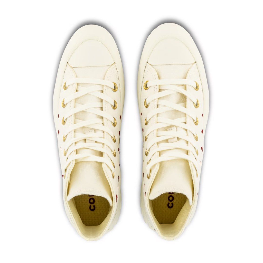 Original Converse Lugged High Top Valentines Day Shoes, Women's Fashion,  Footwear, Sneakers on Carousell