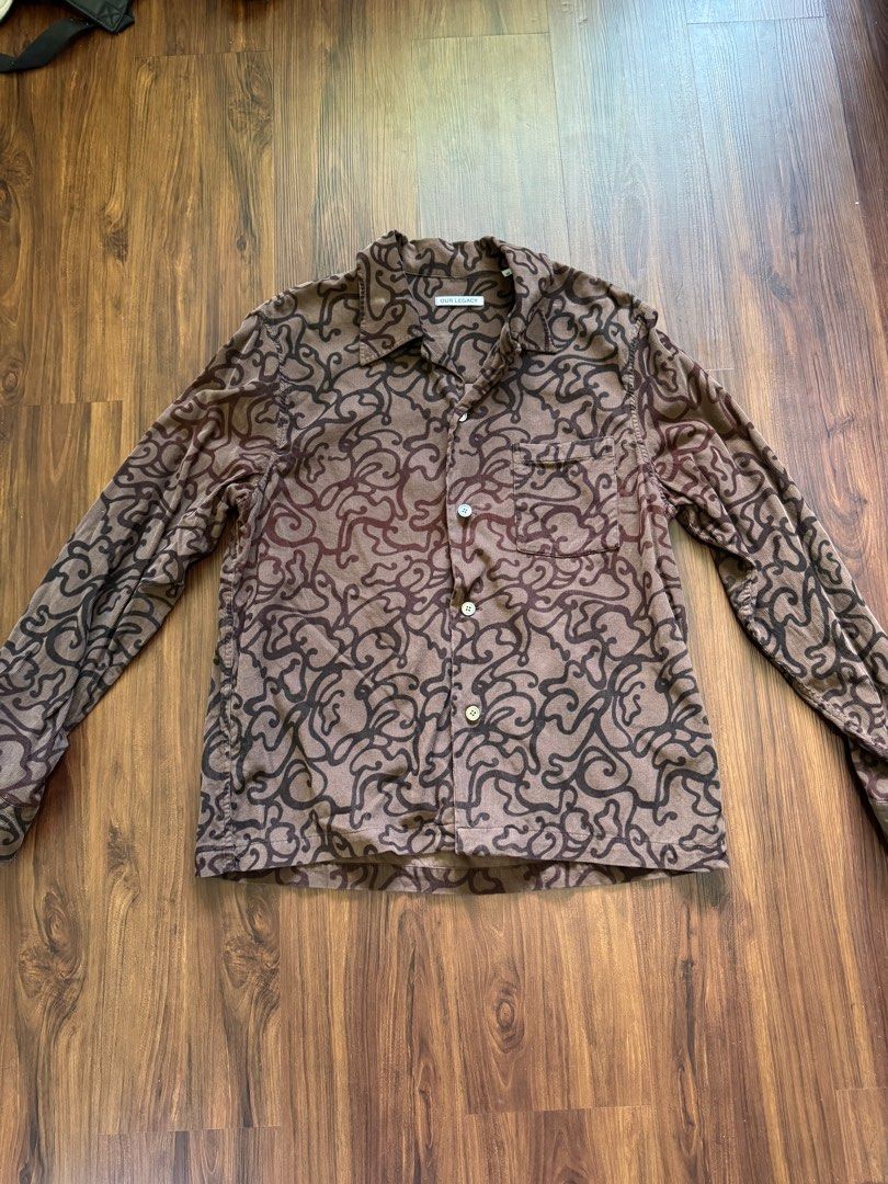 Our Legacy P.X. Evening Shirt (Category: Formal Shirts) located in Manila. Submitted by cojac9 (Listing ID 1348038244, Image 1). Description: - Size 48 (54cm W x 68.5cm L) - Shipping c/o Buyer - MOP: BPI,GCash, Maya.