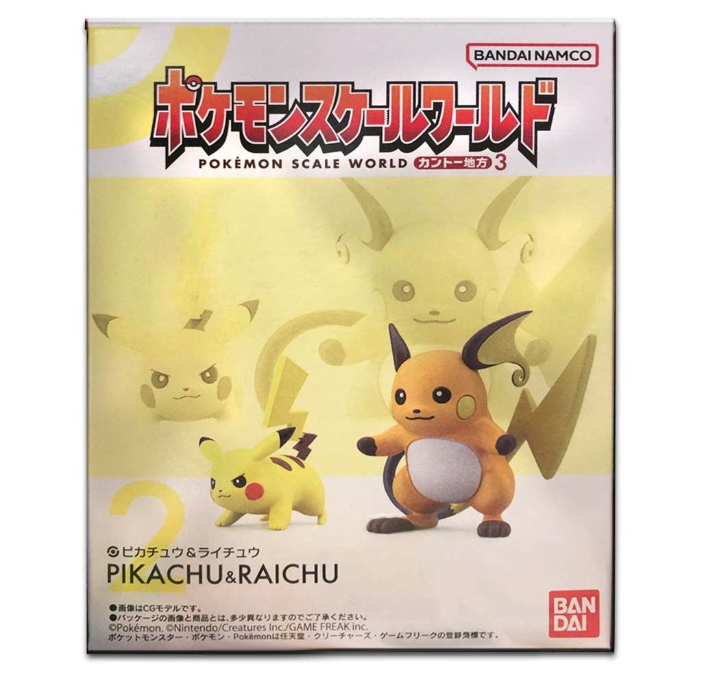 Pokemon Scale World Pikachu & Evee, Hobbies & Toys, Toys & Games on ...