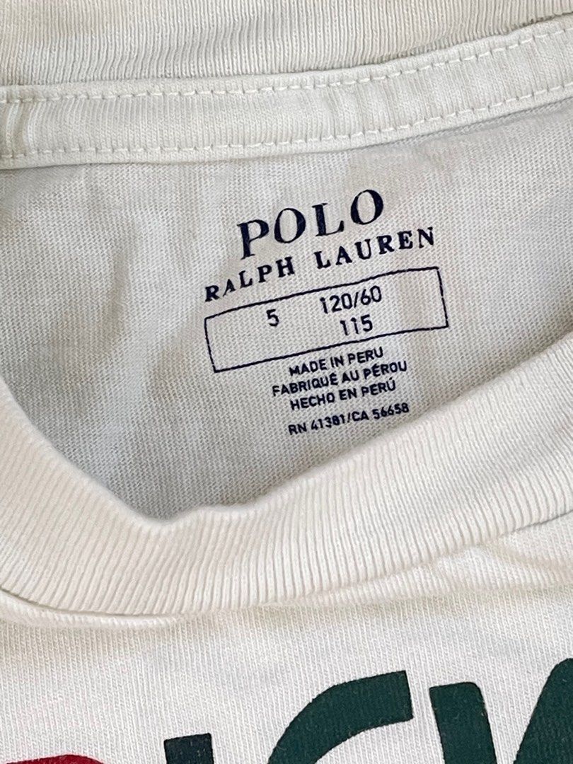 Ralph Lauren thin long sleeves for boys (Category: Babies & Kids Fashion) located in Manila. Submitted by kaecouture (Listing ID 1348065760, Image 2). Description: Guaranteed authentic! Super nice, not makapal for winter, pwede for PH weather, needs layering if sa winter gagamitin Size 5 (can fit small boys 6 y/o).