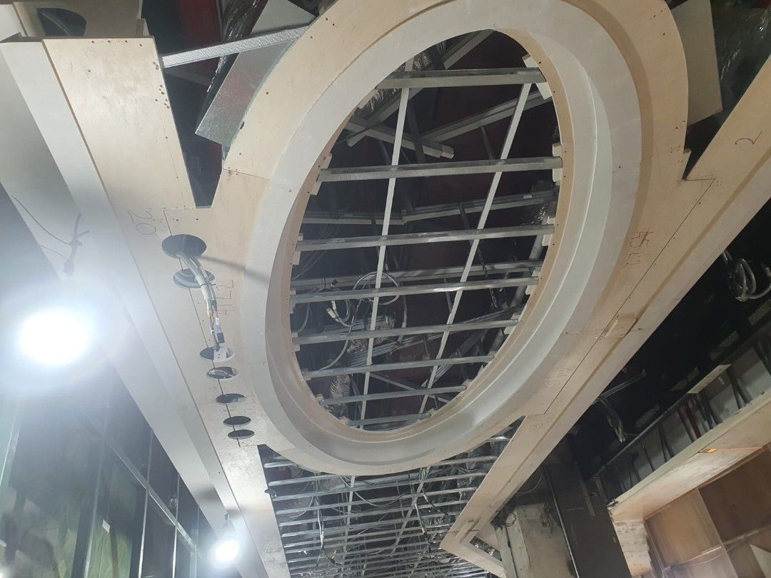 Repair False ceiling and partition wall. Box up /air con trunking. Cornice installation and repair. Cove ceiling.  We offer best quality service at afforrdable price!62853067191041114