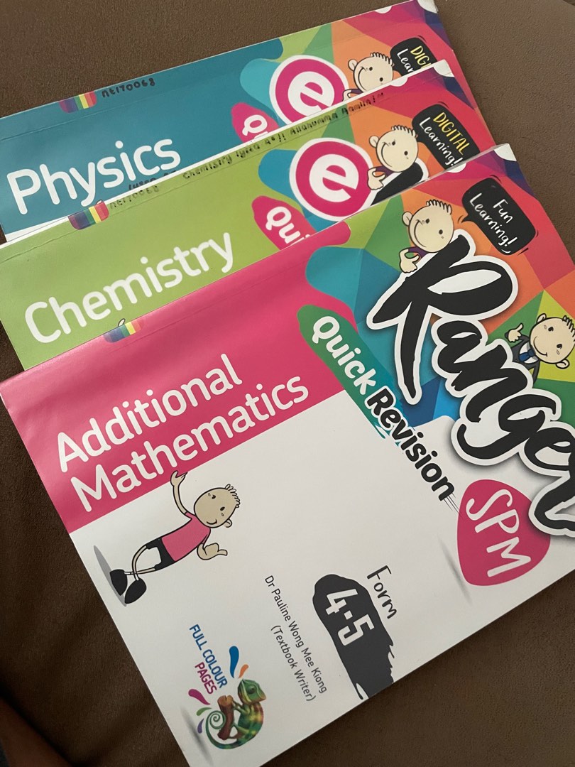 RUJUKAN FIZIK ADD MATH KIMIA, Hobbies & Toys, Books & Magazines ...