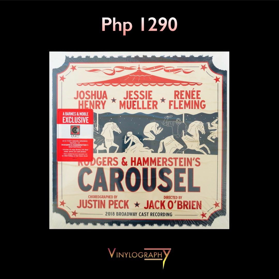 [SEALED] Carousel 2018 Broadway Revival Cast Vinyl (Category: Vinyls) located in Quezon City. Submitted by vinylography.ph (Listing ID 1348095598, Image 1). Description: .