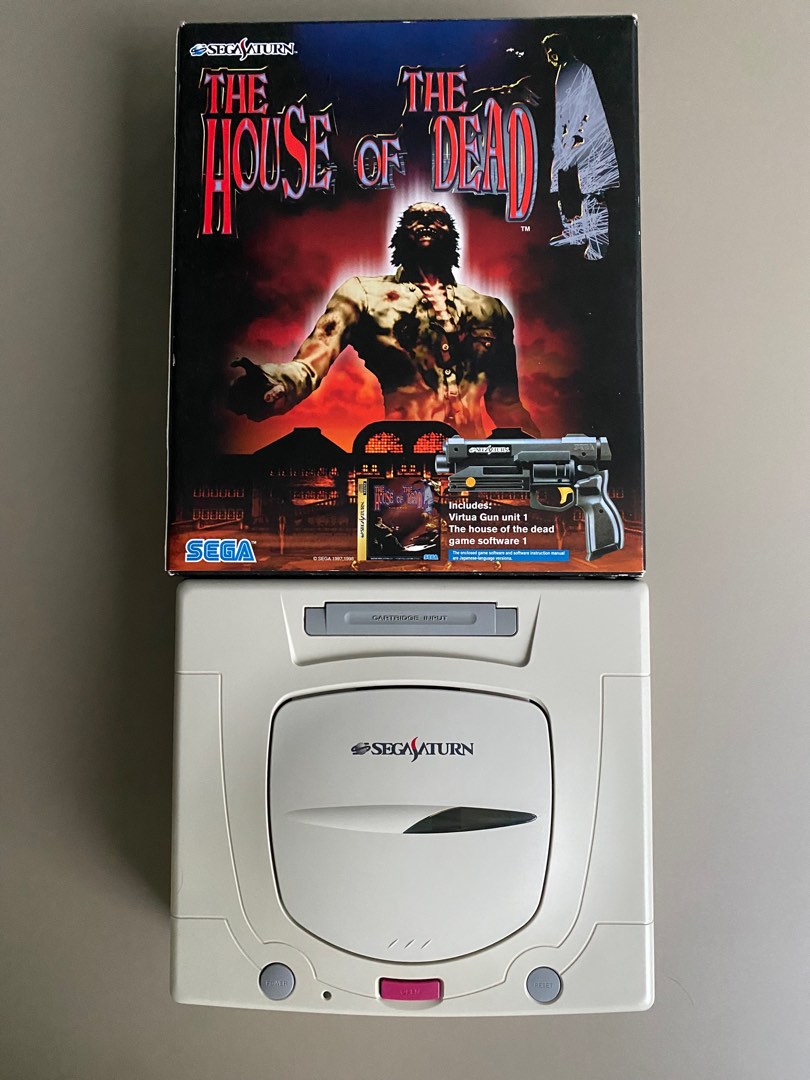 VIRTUA GUN & The House of the Dead / Sega Saturn / Avec