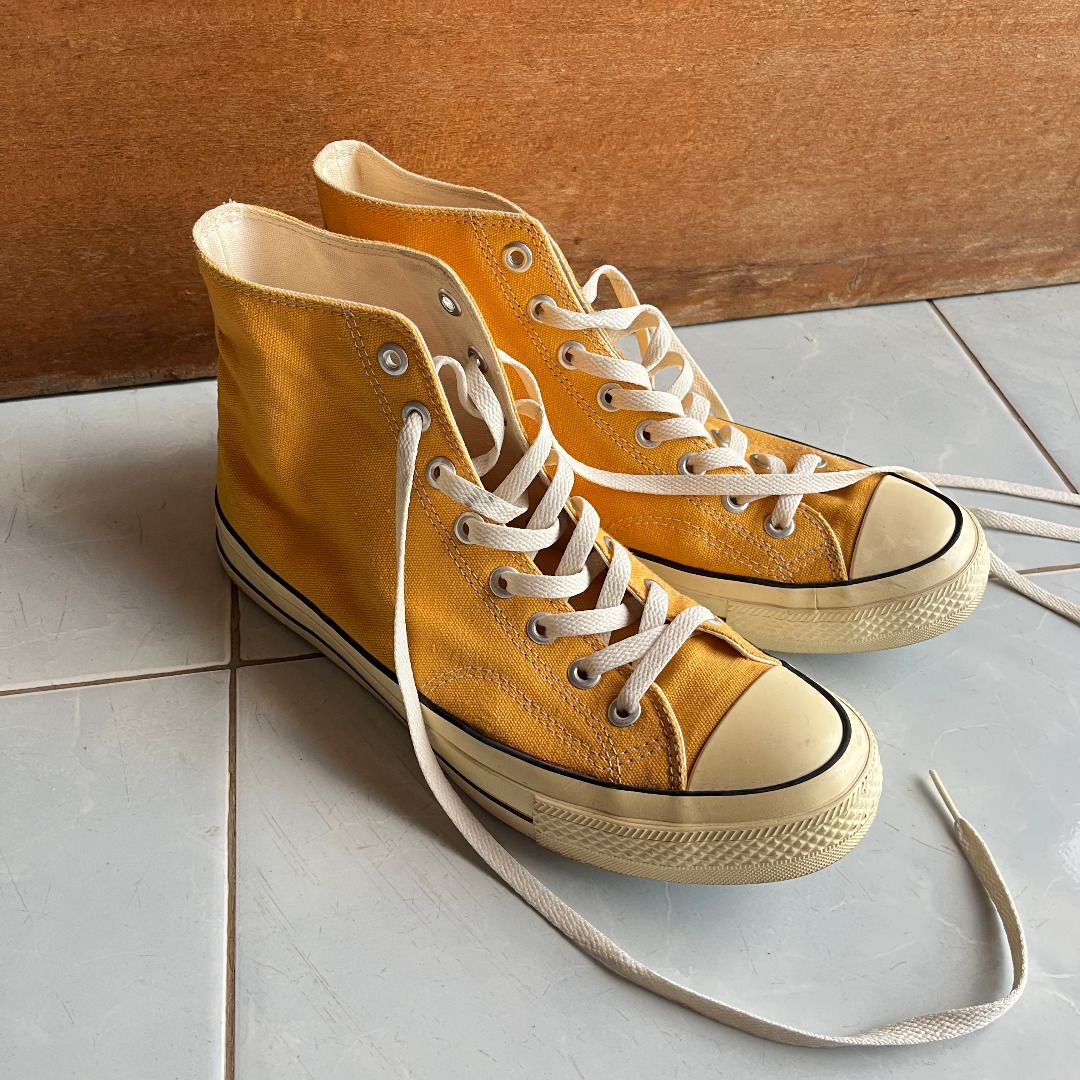 Sepatu Ventela BACK TO 70's Yellow High Sepatu Ventela 70s HC 43