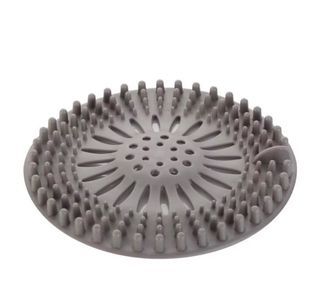 Silicone Anti-Clogging Sink Kitchen Shower Drain Cover (Gray)