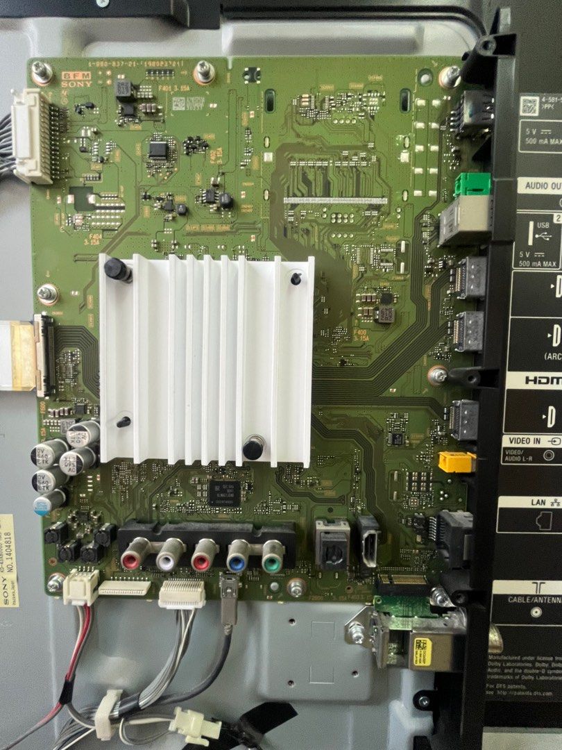 SONY TV 新力索尼電視KD-43X8000D 邏輯板50T33-C01 維修
