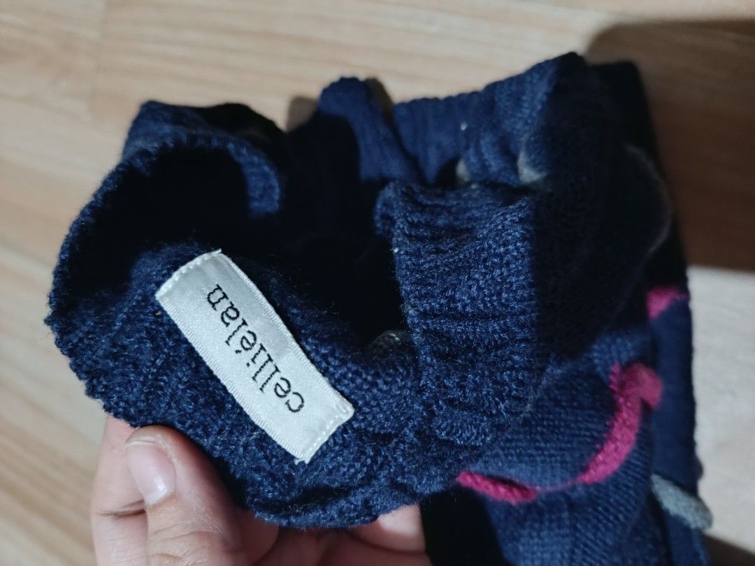 Sweater (Category: Longsleeves) located in Manila. Submitted by rewearit_ (Listing ID 1348109935, Image 3). Description: Color: Navy Blue Size: Small to Large RFS: Decluttering MOP: Gcash/Maya/Bdo Transfer SF: Shouldered by Buyer via lalamove or grab.