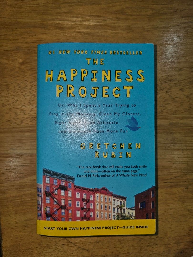 The Happiness Project by Gretchen Rubin (Category: Storybooks) located in Pasig City. Submitted by kabechoco (Listing ID 1348132552, Image 1). Description: .