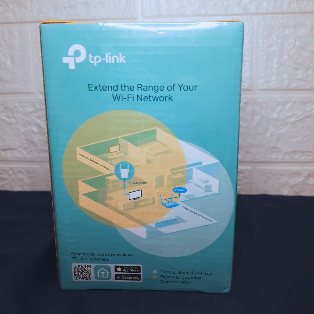 TP LINK WIFI Range Extender N300 Compatible with Any WIFI Router (Category: Networking) located in Victoria. Submitted by sharpthreads2025 (Listing ID 1348162645, Image 3). Description: TP LINK Wifi Range Extender N300 Brand New Condition and Never opened with Plastic cover Issue: None Mode of payment: Gcash.