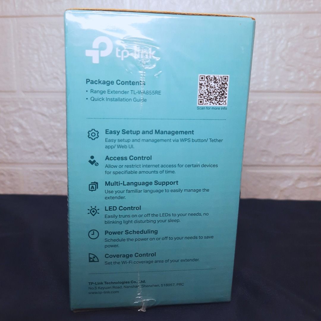 TP LINK WIFI Range Extender N300 Compatible with Any WIFI Router (Category: Networking) located in Victoria. Submitted by sharpthreads2025 (Listing ID 1348162645, Image 2). Description: TP LINK Wifi Range Extender N300 Brand New Condition and Never opened with Plastic cover Issue: None Mode of payment: Gcash.