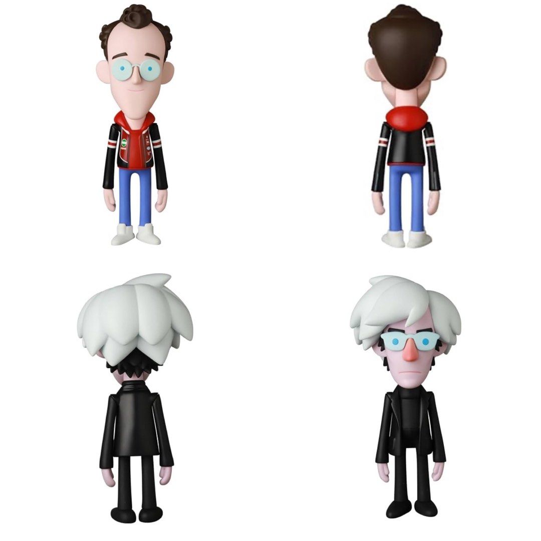 その他 VCD ANDY WARHOL KEITH HARING by ERIC SO ポップアートの巨匠「アンディ・ウォーホル」と「キース