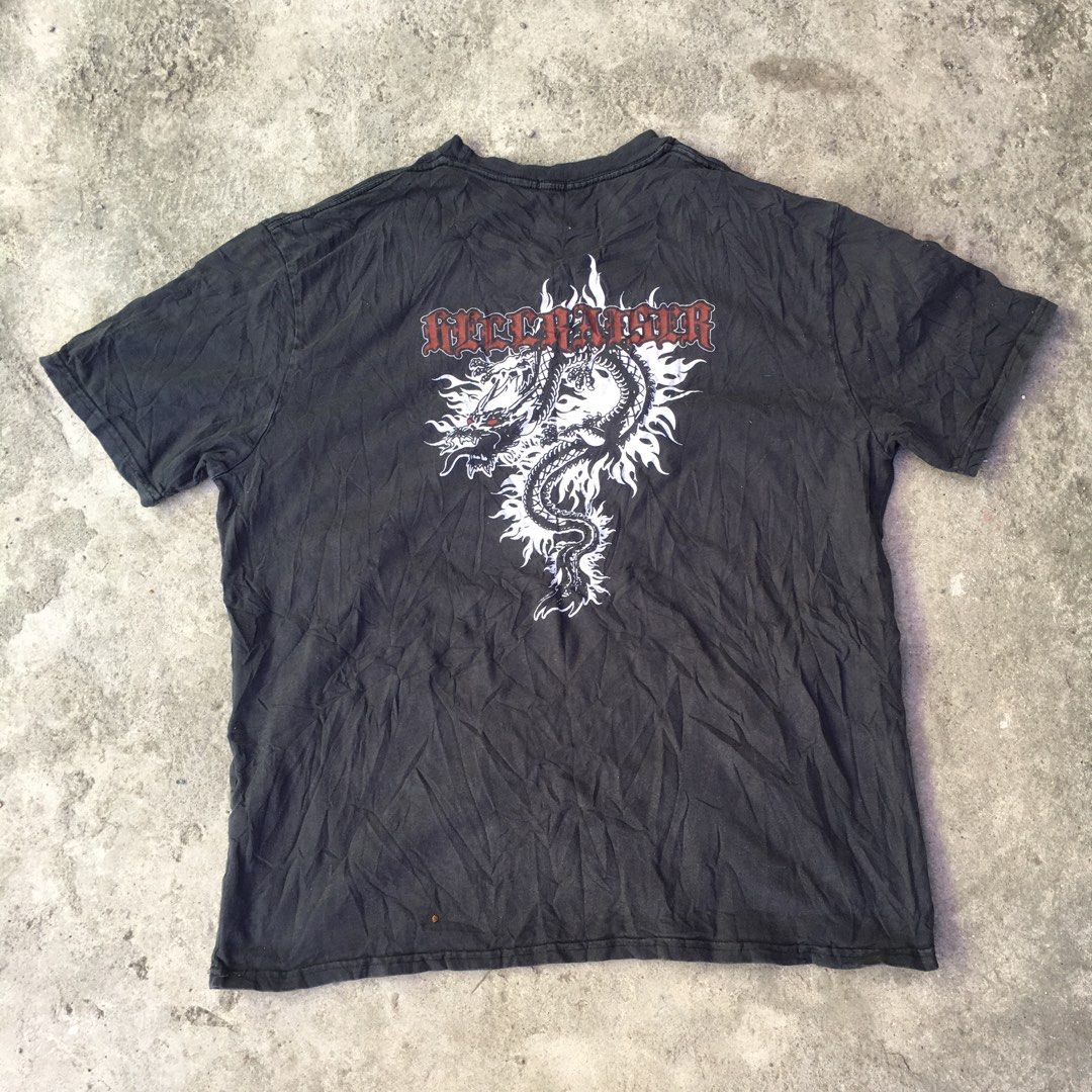 Vintage HellRaiser (Category: Tshirts & Polo Shirts ) located in Iloilo. Submitted by thrftklng.ph (Listing ID 1348125193, Image 1). Description: HellRaiser Vintage tee (john galt) 24W 28L Excellent Condition No issue.