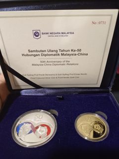 RM50 50th Anniversary Ringgit Malaysia Notes RARE, Hobbies & Toys ...