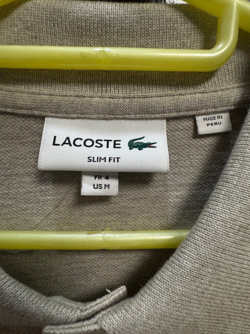 BNEW Authentic Lacoste Polo Shirt (Category: Tshirts & Polo Shirts ) located in Manila. Submitted by beadeclutter (Listing ID 1348414138, Image 2). Description: Brand New w/ Tag and paperbag Bought for 7k at Lacoste Lalamove ready Meet up ready *see pics for size.