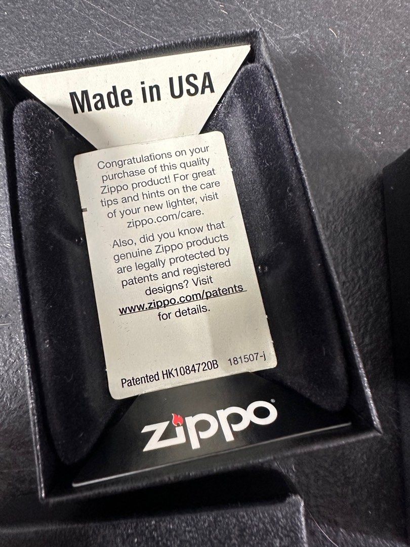 Brand New Authentic Zippo Lighters (Category: Other Gadgets) located in Makati City. Submitted by dflim (Listing ID 1348272311, Image 2). Description: Brand New Zippo lighters Regular size - available in silver and chrome - Php 1500 (sells for Php 1710 in official stores) Slim size - available in silver - Php 1200 Shipping c/o buyer RFS: excess giveaways.