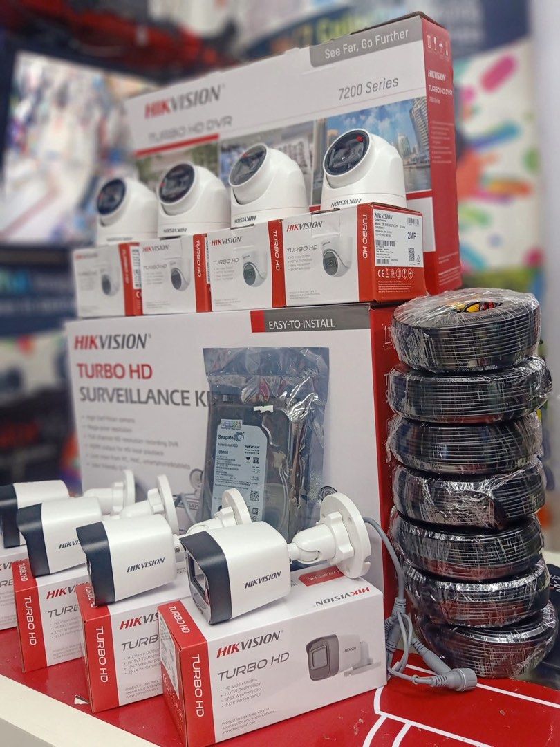 CCTV HIKVISION 8 CAMERA (Category: Security Systems & CCTV Cameras) located in Manila. Submitted by myles29 (Listing ID 1348253538, Image 2). Description: Hikvision 8 Channel 1080P DIY KIT ‼️‼️ Specs⬇️ Dvr 8 Channel 1TB hdd Storage Indoor Camera IR (4) Outdoor Camera IR(4) Siamese Readymade cable 18.3m(8) Power Adapter 8way Splitter ₱13,500 1 YEAR WARRANTY .