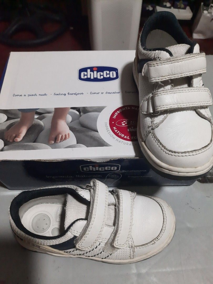 Chicco shoes for kids (Category: Babies & Kids Fashion) located in Makati City. Submitted by emyems (Listing ID 1348250896, Image 1). Description: Chicco shoes for kids size 24 ( 23x16x8cm).