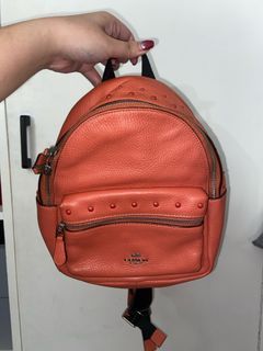 Coach Pink mini backpack