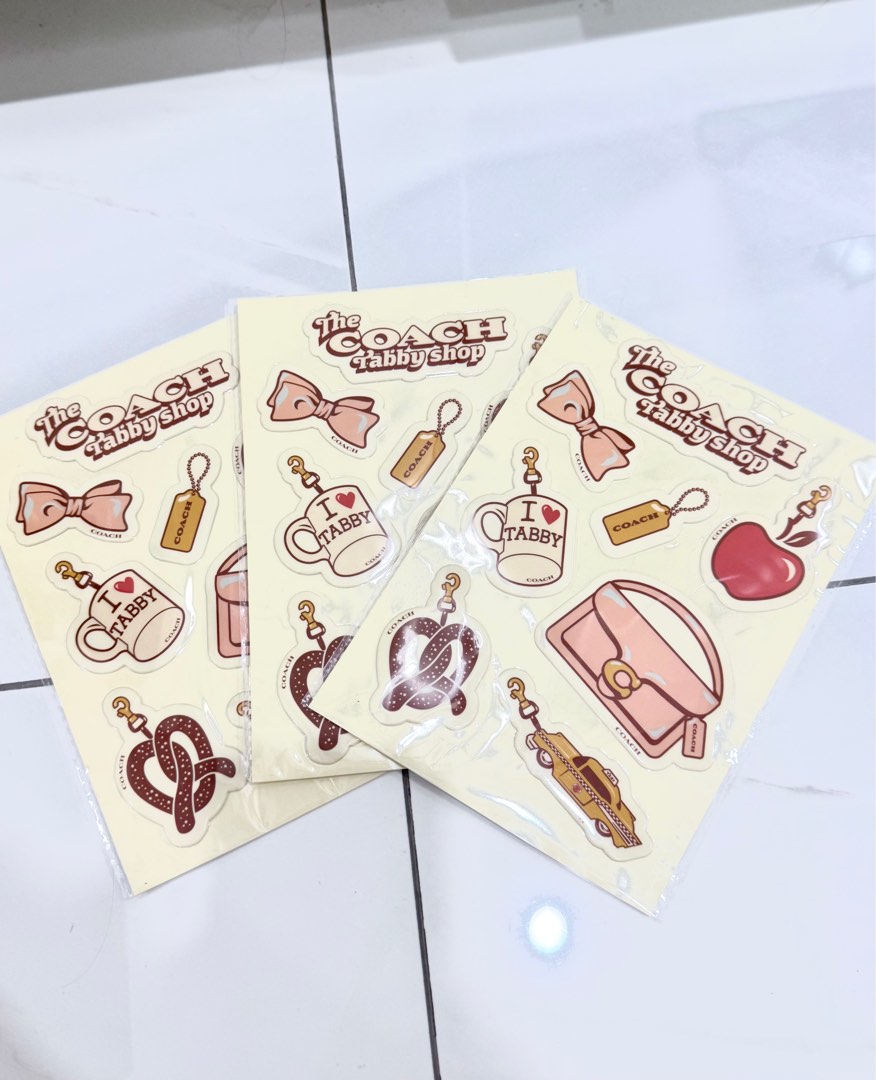 Coach Stickers, Hobbies & Toys, Collectibles & Memorabilia, Stamps ...