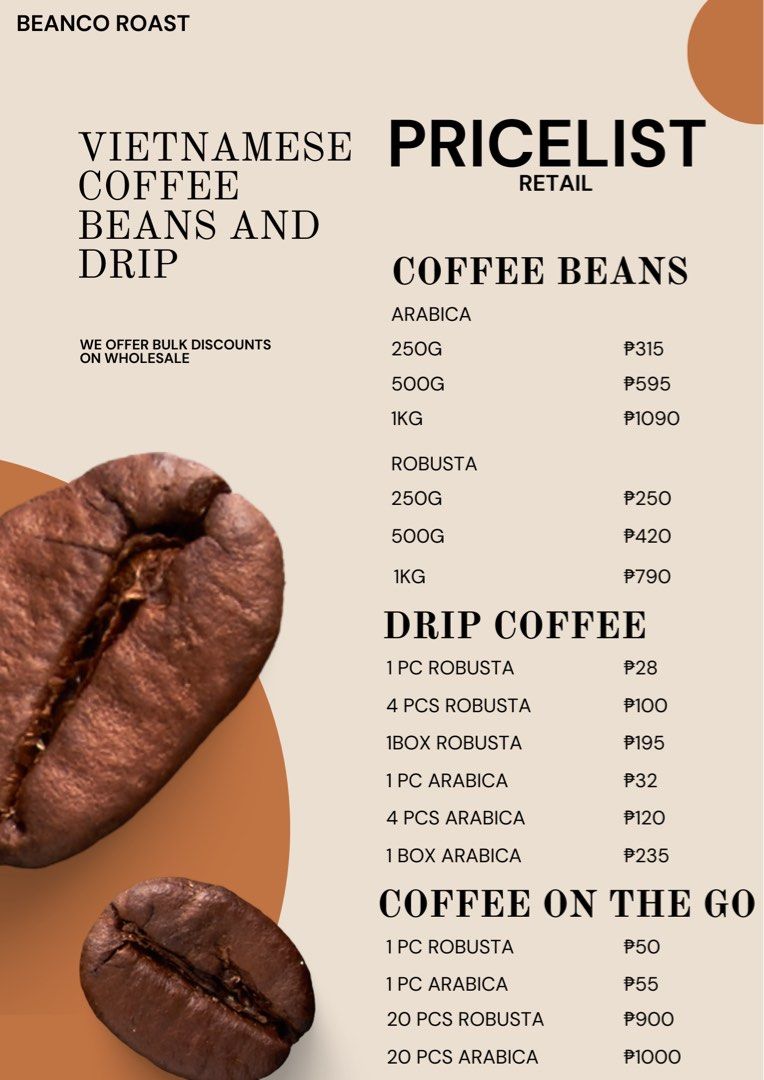 Different Drip Coffee (Category: Beverages) located in Manila. Submitted by shop_affordableitems (Listing ID 1348306806, Image 2). Description: .
