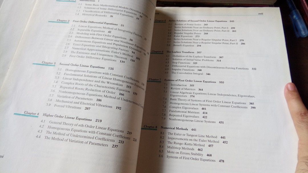 Elementary Differential Equations Boyce DiPrima Differential Integral Calculus Numerical Analysis Mathematics probability statistics (Category: Textbooks) located in Quezon City. Submitted by mijoboma (Listing ID 1348266988, Image 2). Description: hardcover at quality yung paper. pati even-numbered exercises may answer key sa likod - mananawa ka sa practice 😬.