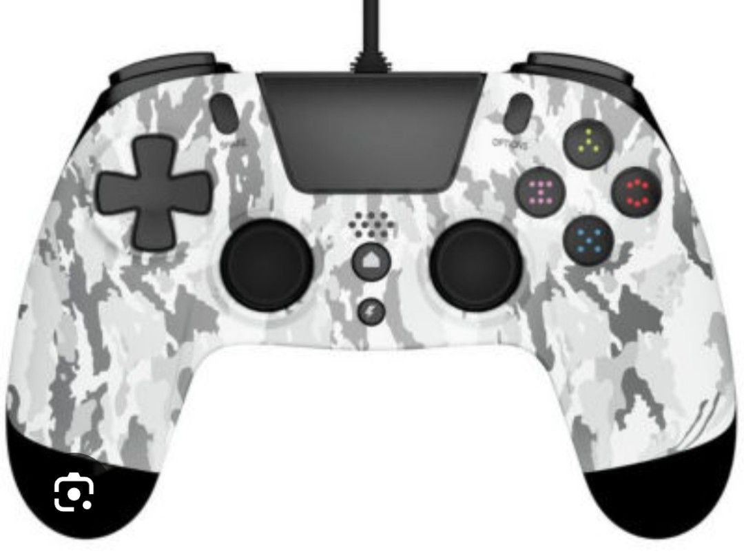 Gioteck Wired Controller (Category: Controllers) located in Singapore. Submitted by elitesnipersauction (Listing ID 1348422128, Image 1). Description: 🔥 Fire Cheap Sale 🔥 Gioteck Playstation 4 Wired Controller Model: VX4 Compatible With PC/Laptop https://www.gioteck.com/products/vx4-wired-controller-ps4-pc-light-camo?pr_prod_strat=e5_desc&pr_rec_id=2e3c31d25&pr_rec_pid=8933512053071&pr_ref_pid=8933511889231&pr_seq=uniform Brand New In Box Only 