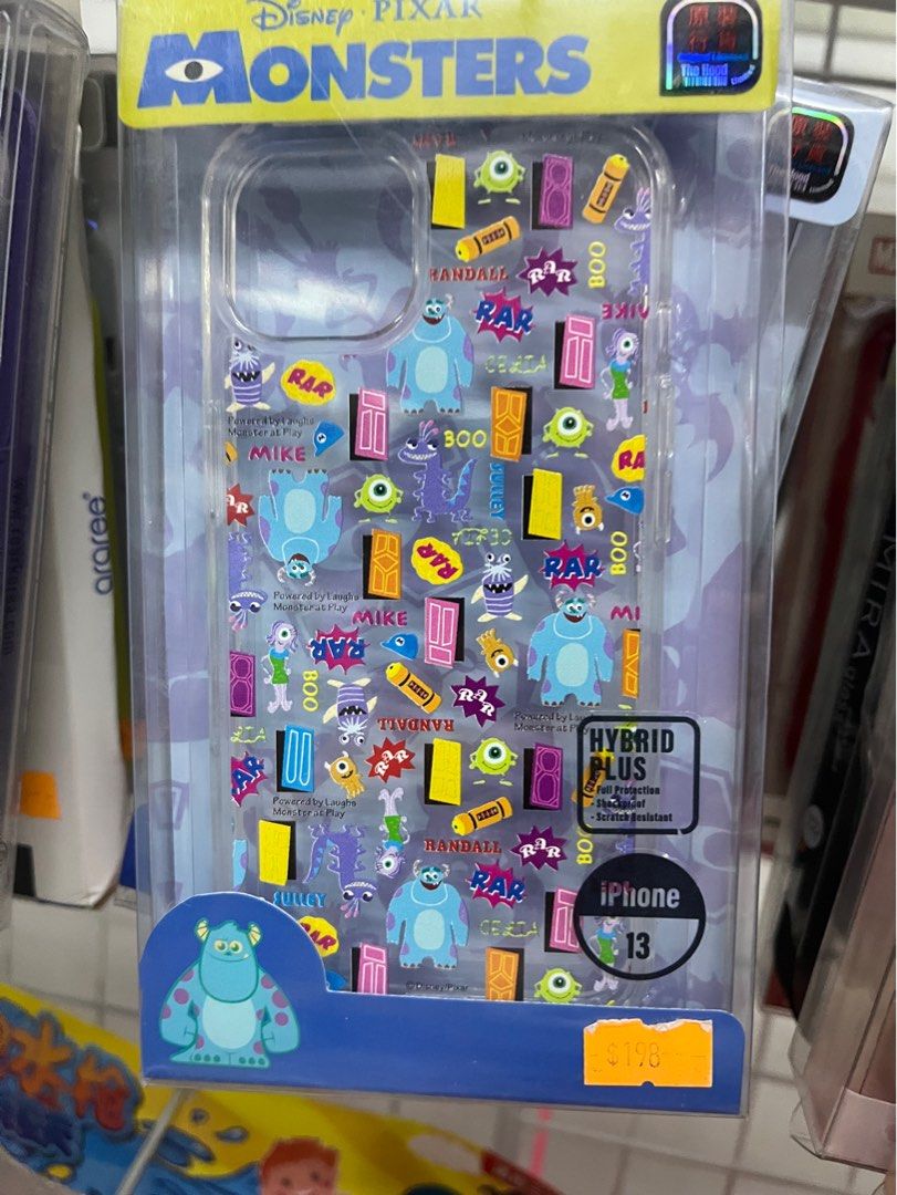 Iphone 13 Original Disney Monsters Case (Category: Cases & Sleeves) located in Paranaque City. Submitted by flees.thrift10 (Listing ID 1348350914, Image 1). Description: Original case.