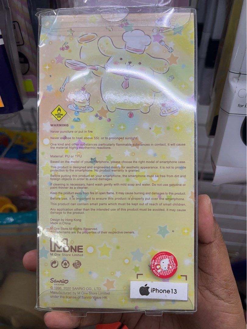 Iphone 13 original Sanrio case (Category: Cases & Sleeves) located in Paranaque City. Submitted by flees.thrift10 (Listing ID 1348353813, Image 2). Description: Original.