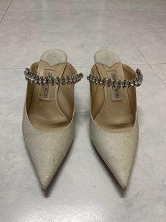 Jimmy choo white For Sale Heels Carousell Singapore