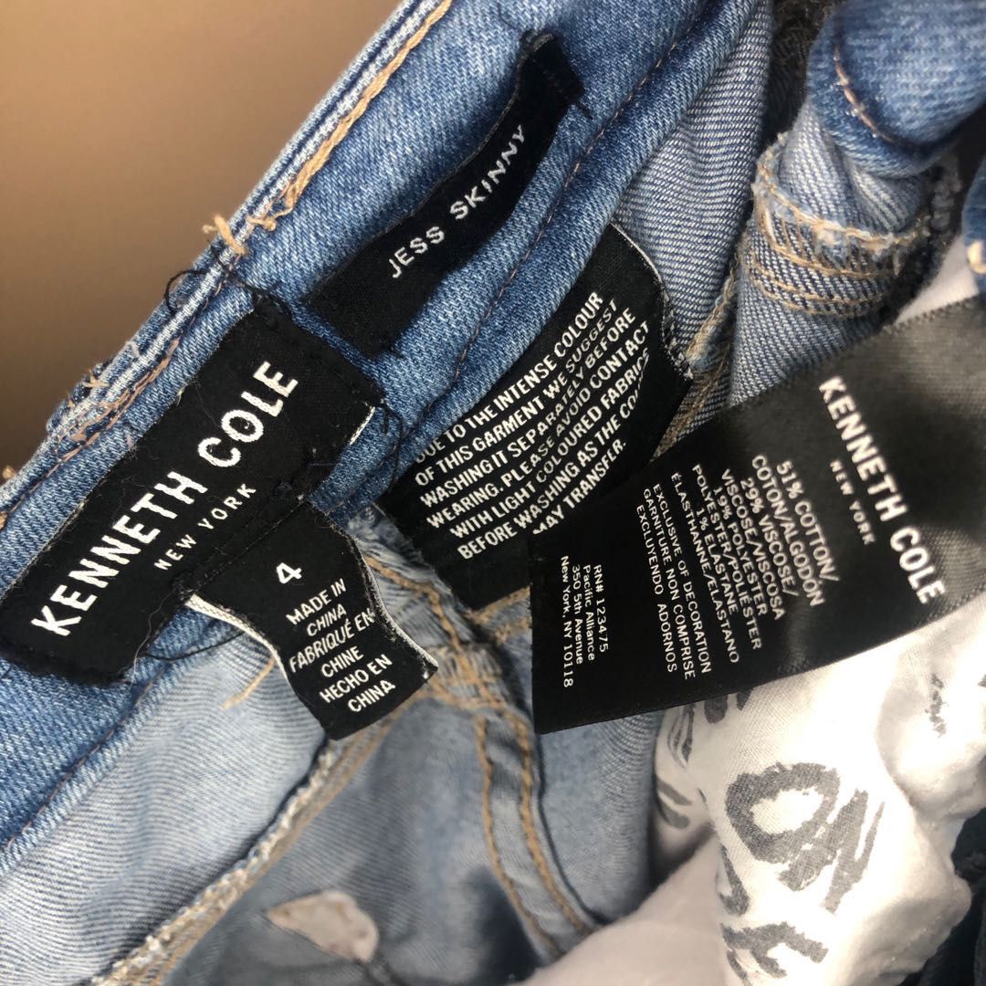 Kenneth Cole High waist BF Jeans (Category: Jeans) located in Quezon City. Submitted by cnccollections (Listing ID 1078207155, Image 2). Description: BF Jeans • 400 Kenneth Cole High Waist Pants Size 29” Hip 37” Length 36” 🍑 This is washed and ready to wear pants. 🍑As always, please do manage your expectation as it is preloved..