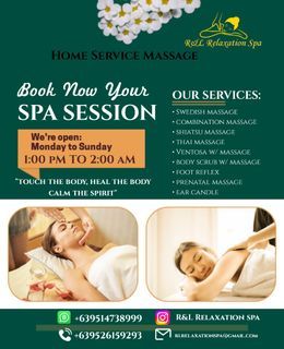 Massage home service