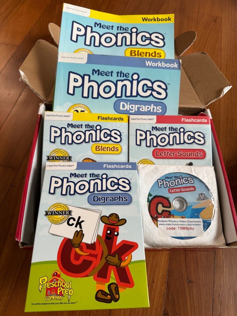 Meet the Phonics Learning Kit, Hobbies & Toys, Books & Magazines ...