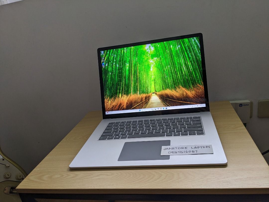 Microsoft Surface Laptop 3 15 inches AMD Ryzen 5 Surface Edition (Category: Laptops & Notebooks) located in Quezon City. Submitted by janstore-computer-trading (Listing ID 1348302869, Image 1). Description: Model : Microsoft Surface Laptop 3 (15 inches , AMD Ryzen 5) Condition : Slightly used, Very Presentable Price : 21,000 Specs: Processor : AMD Ryzen 5 Surface Edition Quad core ( 2.1 - 3.7 Ghz ) Ram : 8 GB DDR4 2666Mhz Storage : 128 GB SSD Gra