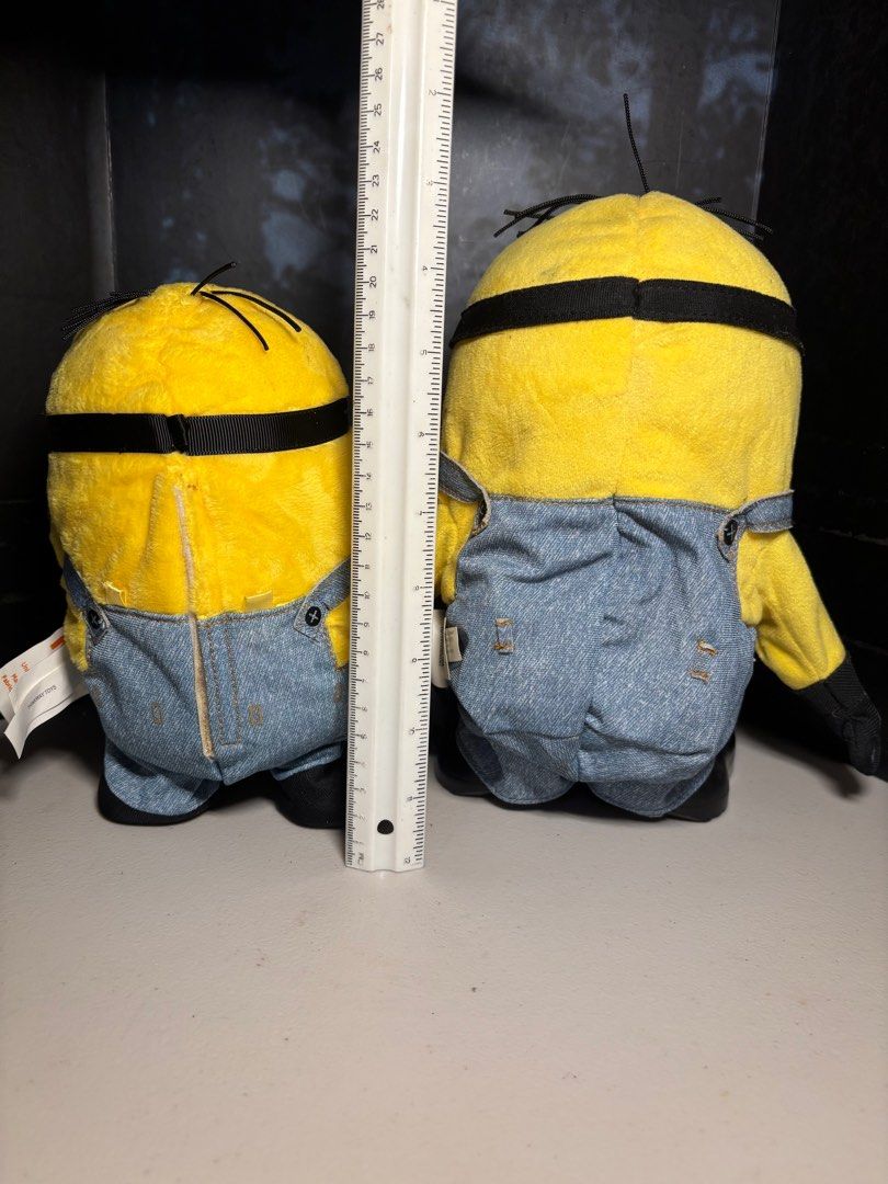 Minions Branded Plush Bundle of 6 (Category: Plushies & Soft Toys) located in Las Pinas. Submitted by collectorstavern (Listing ID 1348262724, Image 3). Description: Minions Branded Plush Bundle of 6 Includes the ff.: - 1 pc. Thinkway Toys’ Minions: Tumbling Stuart (9”, needs batteries) - 1 pc. Thinkway Toys Despicable Me 3: Talking Stuart (7.5”, batteries included) - 1 pc. Thinkway Toys Minions Action Figure Stuart (7”, with moveable arms) - 1 p