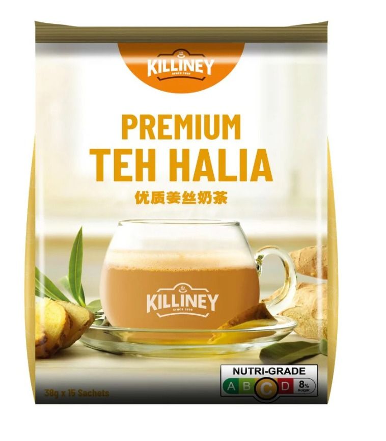 MUST TRY! Killiney Premium Milk Tea (40 grams x 15 sachets), Food ...