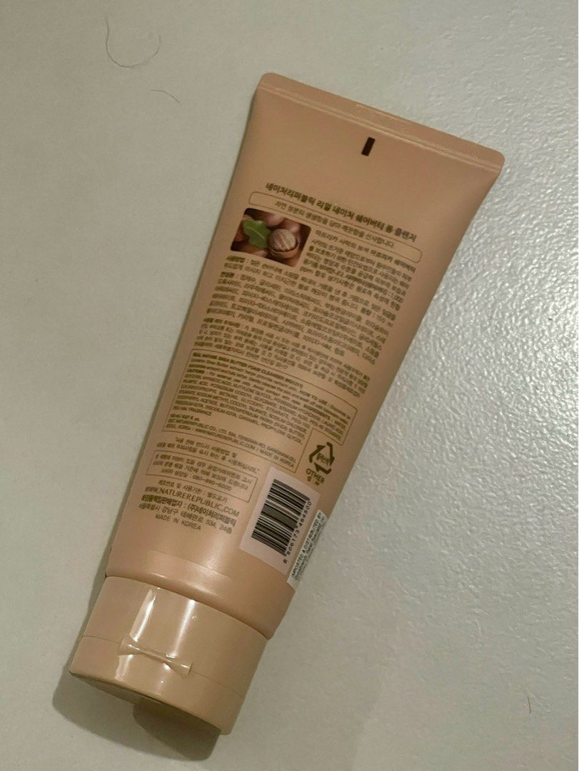 Nature Republic Shea Butter Cleanser (Category: Face Care) located in Makati City. Submitted by thriftstudioph (Listing ID 1348366082, Image 2). Description: Original Price: 395 Sealed and brand new.