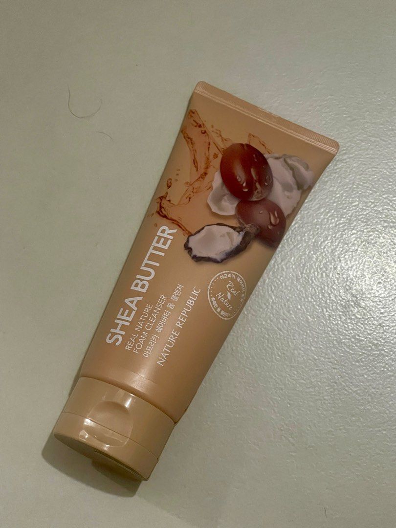 Nature Republic Shea Butter Cleanser (Category: Face Care) located in Makati City. Submitted by thriftstudioph (Listing ID 1348366082, Image 1). Description: Original Price: 395 Sealed and brand new.