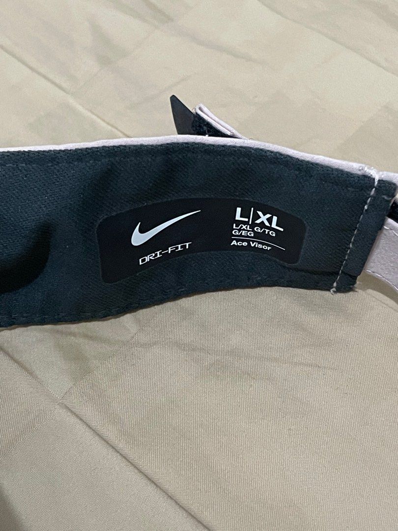 Nike Dri Fit Ace Visor Cap in Pink (Category: Hats & Beanies) located in Manila. Submitted by _everythinguwant__ (Listing ID 1348400047, Image 3). Description: - used only once - super comfy to wear - rfs: decluttering.