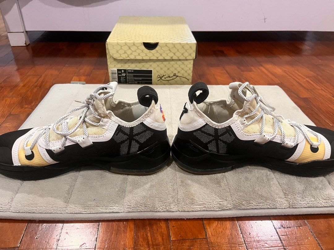 NIKE KOBE AD EXODUS “Yin Yang” ORIGINAL (Category: Sneakers) located in Marikina City. Submitted by tdominguez1111 (Listing ID 1348272434, Image 3). Description: NIKE KOBE AD EXODUS “Yin Yang” Lighlty used Size 9 Men’s With box and receipt Flaws: a little discoloration Shipping c/o buyer.