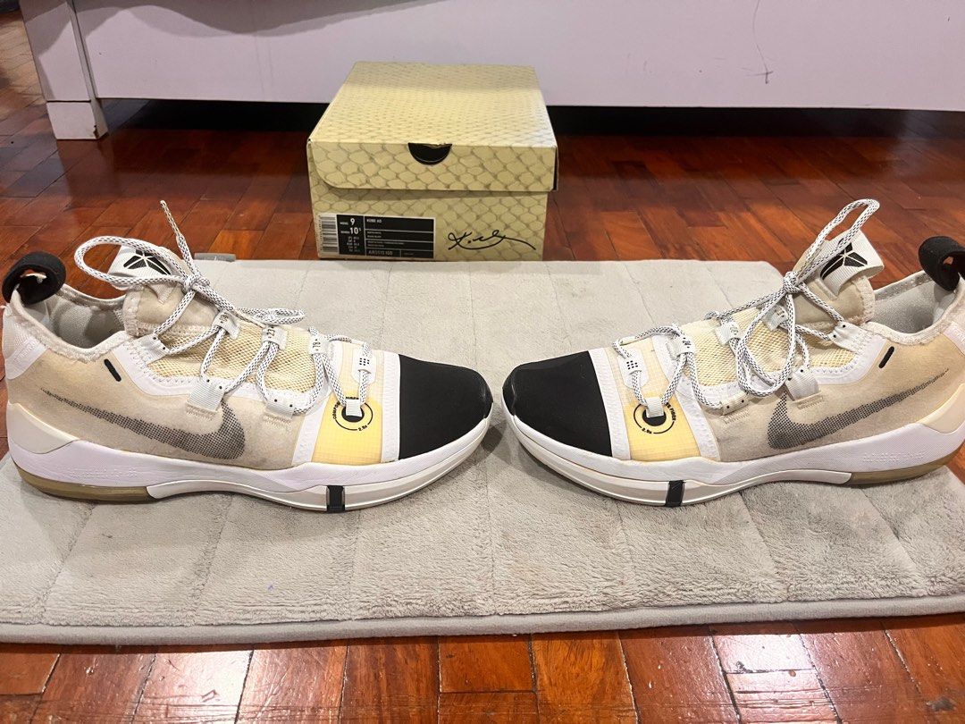 NIKE KOBE AD EXODUS “Yin Yang” ORIGINAL (Category: Sneakers) located in Marikina City. Submitted by tdominguez1111 (Listing ID 1348272434, Image 2). Description: NIKE KOBE AD EXODUS “Yin Yang” Lighlty used Size 9 Men’s With box and receipt Flaws: a little discoloration Shipping c/o buyer.