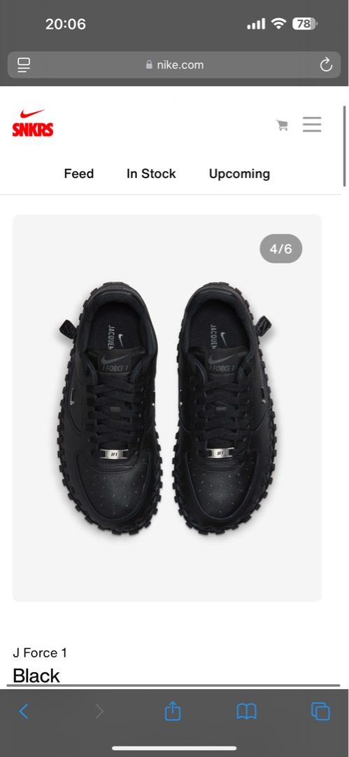 NikexJacquemus Shoe (Category: Sneakers) located in Johor Bahru. Submitted by prelovedby_nd (Listing ID 1348408546, Image 1). Description: Preloved NikexJacquemus in Size UK6 Bought at RM1100 and selling for RM370.