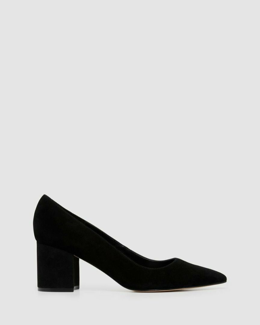 Nine West Jolanda Suede Pumps - Size 5 (Category: Heels) located in Cabuyao City. Submitted by letsgoloid (Listing ID 1348427984, Image 3). Description: Nine West Black Suede Heels – Lightly Used 👠✨ Brand: Nine West Condition: Lightly used, no box. Some peeling on the insides (non-suede insole), but no external flaws – looks like new! Size: US 5 Material: Suede Color: Black 📸 PM for actual photos! 😊 Stylish, versatile, and ready for their next