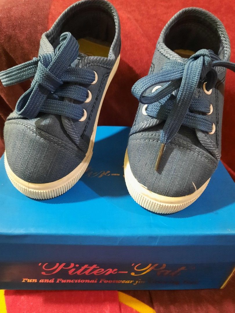 PITTER PAT toddler shoes (Category: Babies & Kids Fashion) located in Makati City. Submitted by emyems (Listing ID 1348235934, Image 1). Description: PeterPat toddler size 24 ( 20x14.5x8cm).