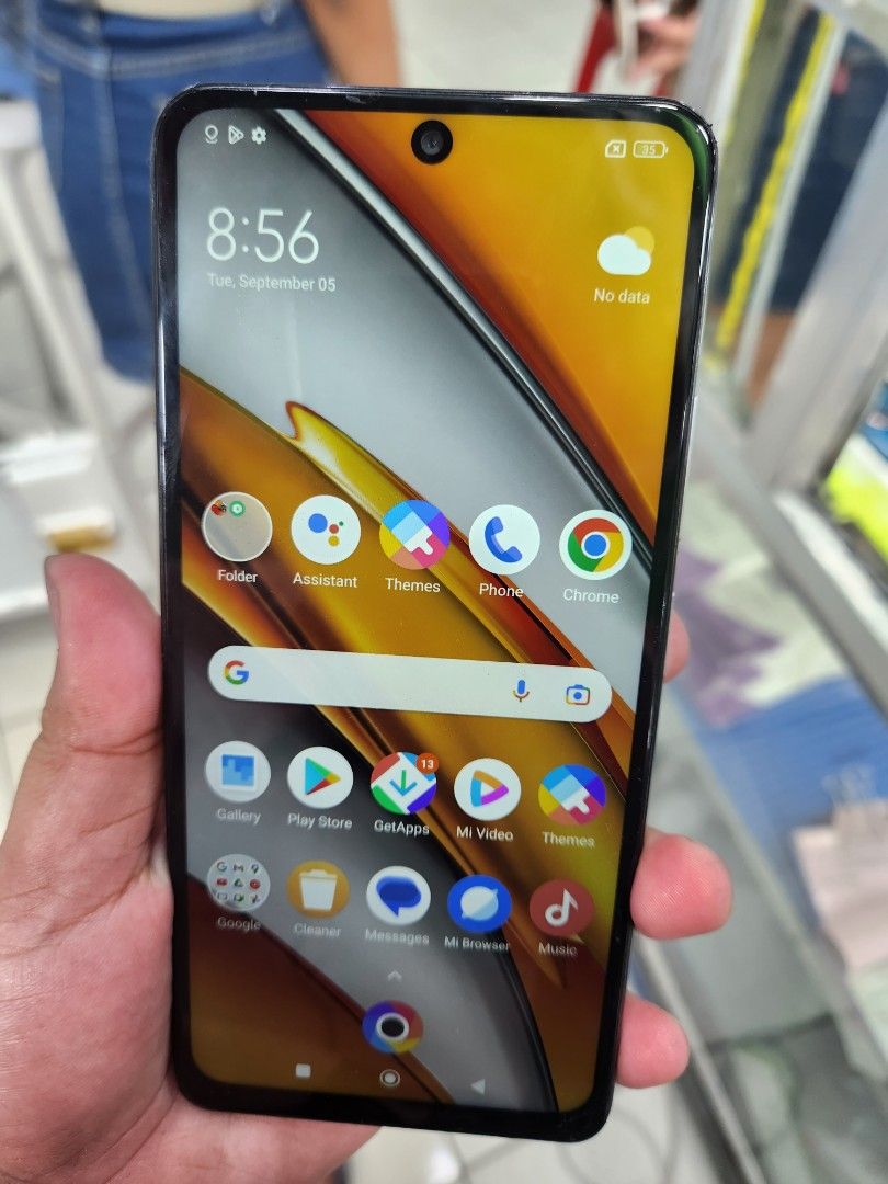 Poco F3 5G (Category: Android Others) located in Manila. Submitted by lucky.charm.gadgets (Listing ID 1348429665, Image 2). Description: POCO F3 5G 8+3gb/256gb (SEARCH NYO NALANG FULL SPECS) GOOD BOARD All Goods at working Pede pang Gaming Pang back up phone Pede rin pang parts baka may original ka LCD NOTE* REPLACED LCD KAYA MURA ,BAWAL SA MAARTE AT NAG IINARTE. For fast transaction call/text 09279452049,09704549350 *PAG COD SAMIN ANG PERSONAL R