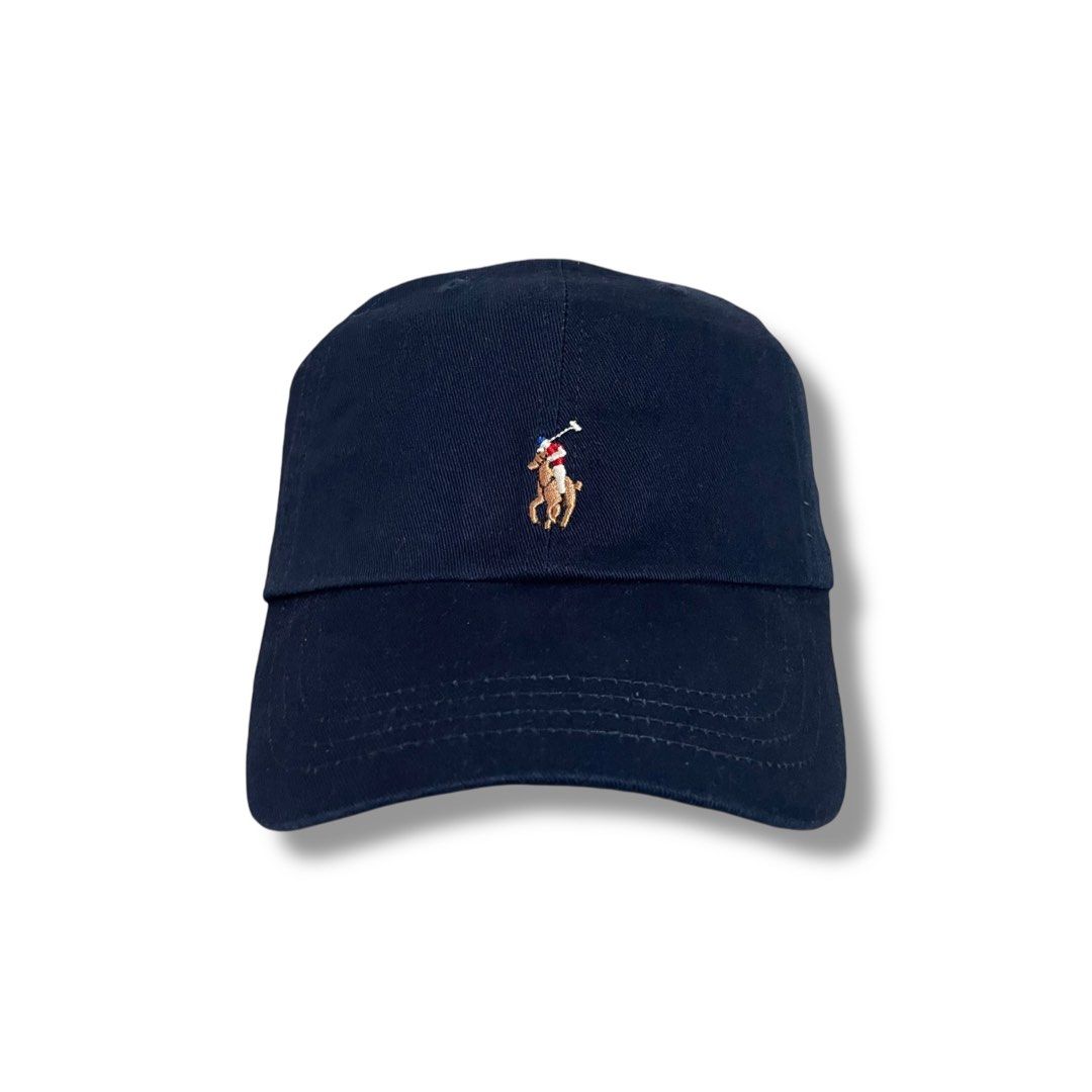 Polo Ralph Lauren Cap (navy blue) (Category: Caps & Hats) located in Marikina City. Submitted by 1800shelves (Listing ID 1304719235, Image 1). Description: Polo Ralph Lauren Dadhat Color - Navy Blue / Oxford Logo Brand new with tag One size fits all 🏷️ ₱ 1,000 only PM for more offers / inquiries. Tags: Ralph Lauren, RL, Polo, Polo Ralph Lauren, RL cap, cap, dadhat, RL dadhat, leather strap.