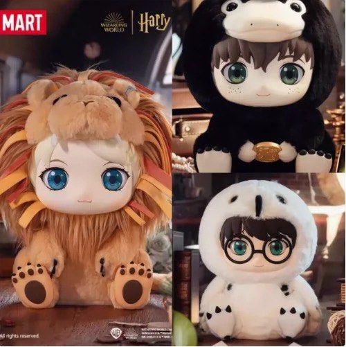 Pop Mart Gong Vinyl Plush Harry Potter n Niffler popmart not